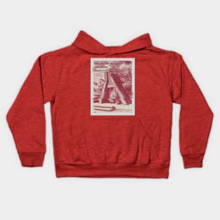 WITM Red Japan Kids Hoodie